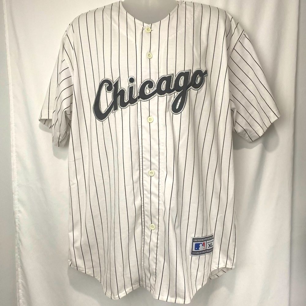 STARTER 90's MLB Chicago White Sox Home Jersey // XL // VTG